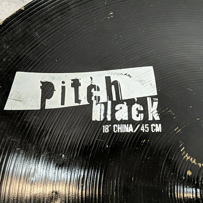 Zildjian 18 Pitch Black China Cymbal