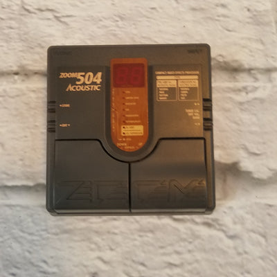 Zoom 504 Acoustic Modeling Pedal