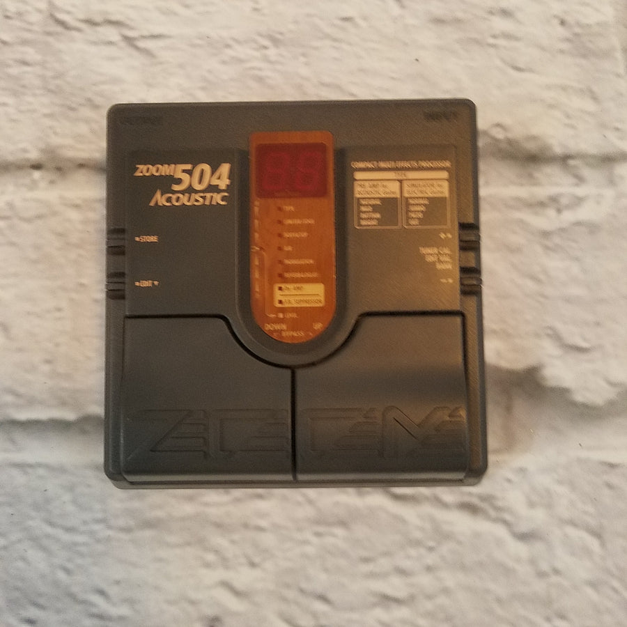 Zoom 504 Acoustic Modeling Pedal