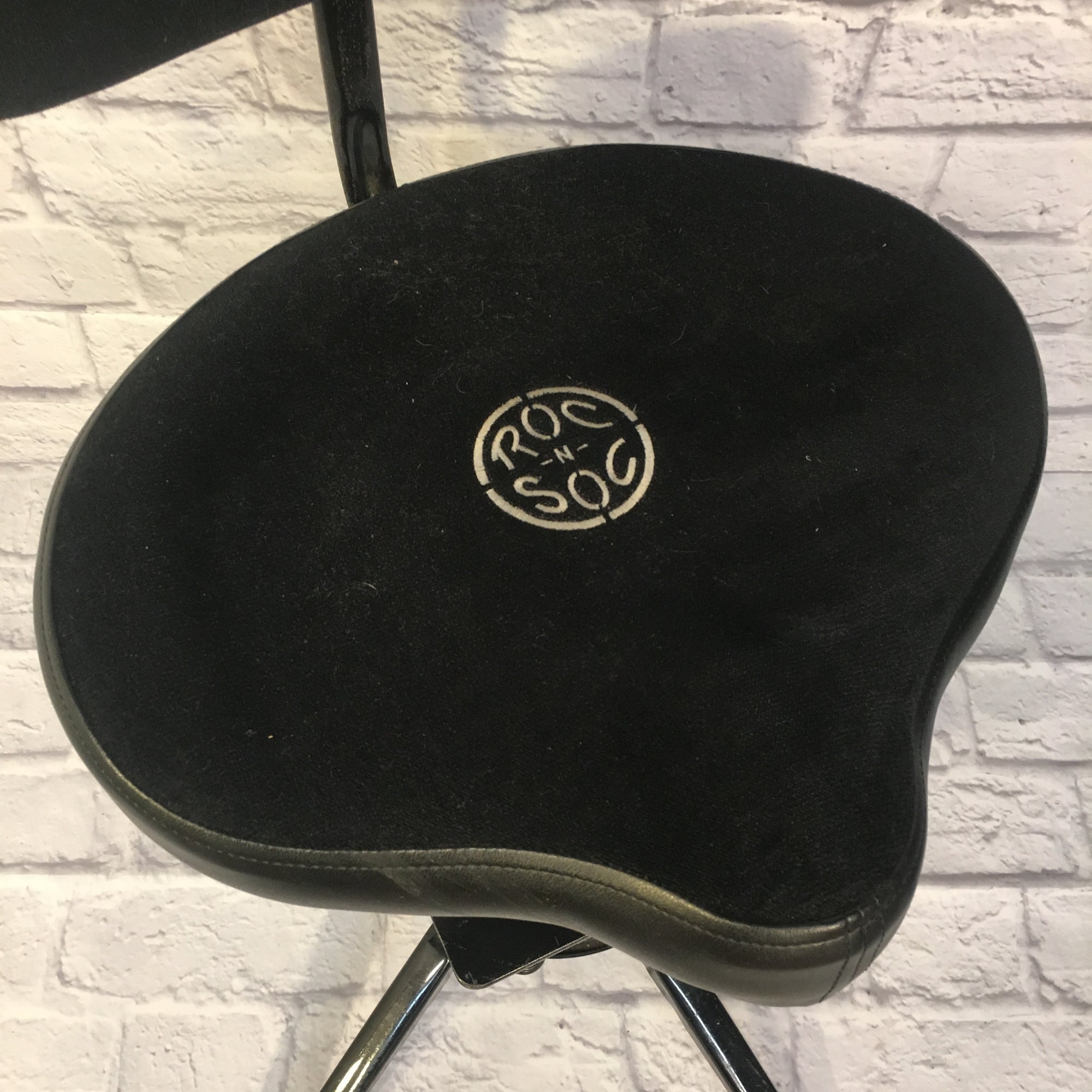 Rok-N-Sok Spring Mounted 5 Leg Drum Throne w/ Back Rest