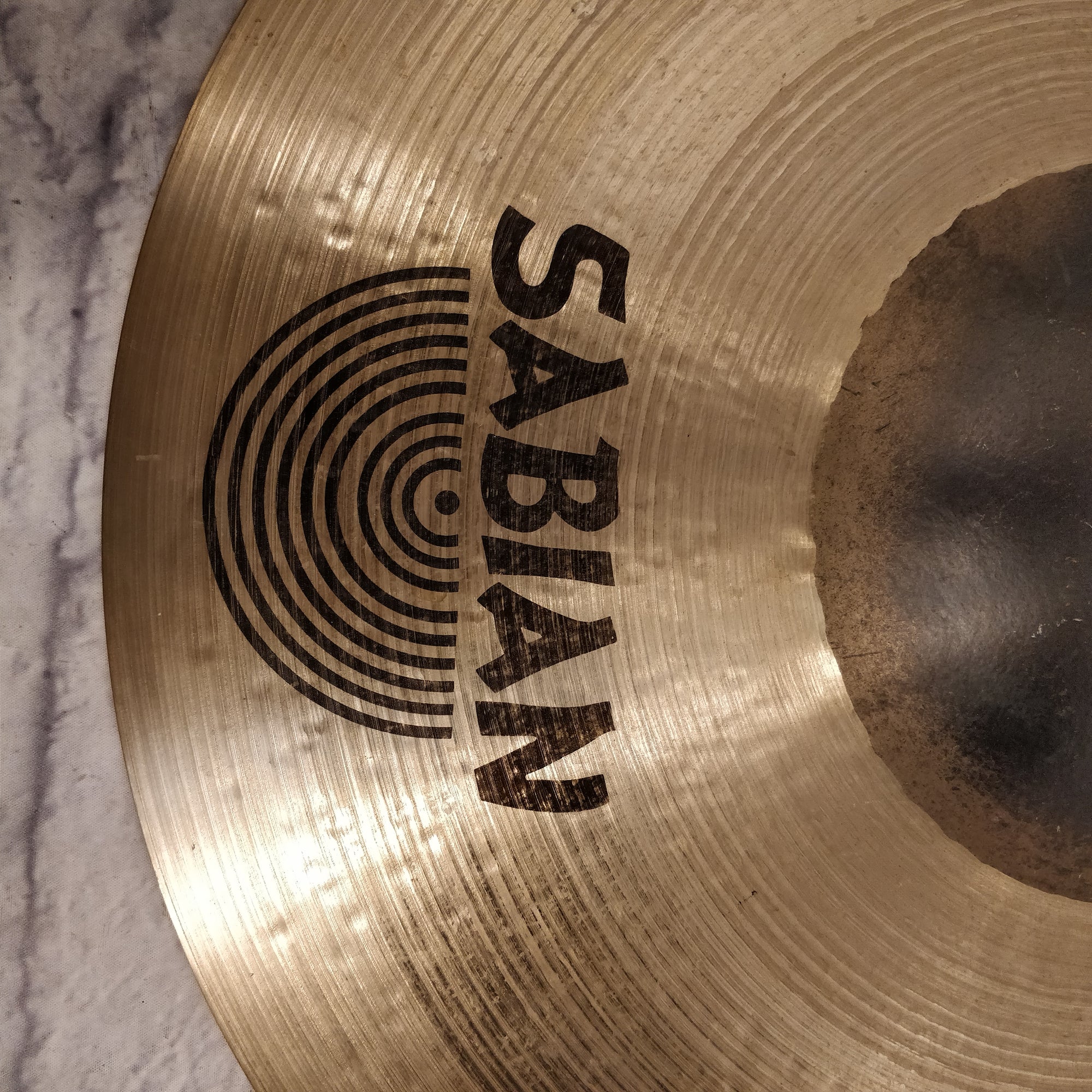 Sabian 22 Inch HH Hand Hammered Power Bell Ride Cymbal - Evolution