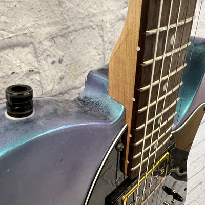 Unknown Telecaster Style Solid Body Metallic Blue