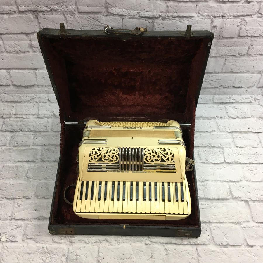 Vintage Pollina Detroit Accordion As-Is for Parts
