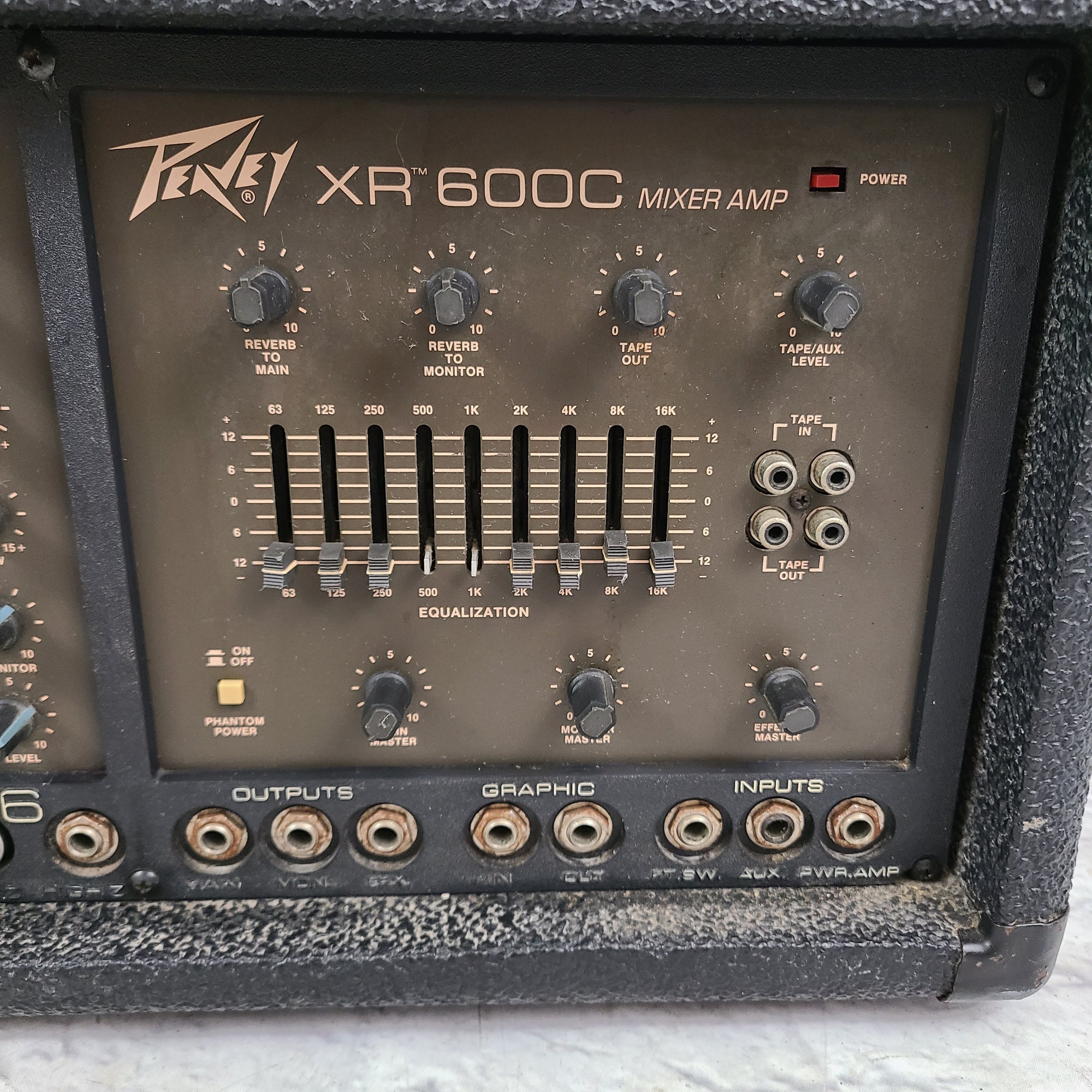 Peavey XR 600 Mixer Amp Power Amp