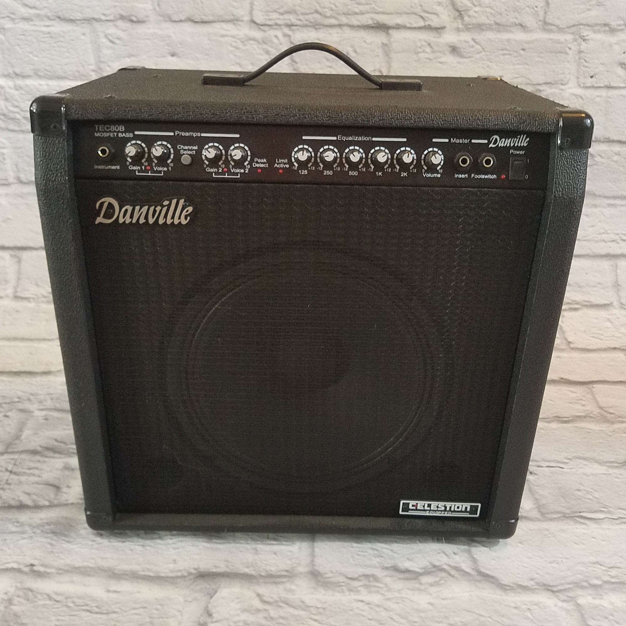 Danville Tec 80 B 80 Watt Bass Combo