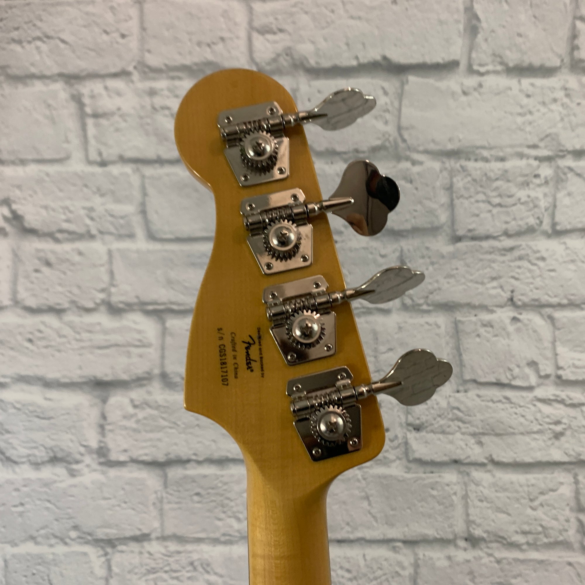 Squier Vintage Modified Jazz Bass Body w/ VM P-Bass Neck 4 String Bass - Butterscotch