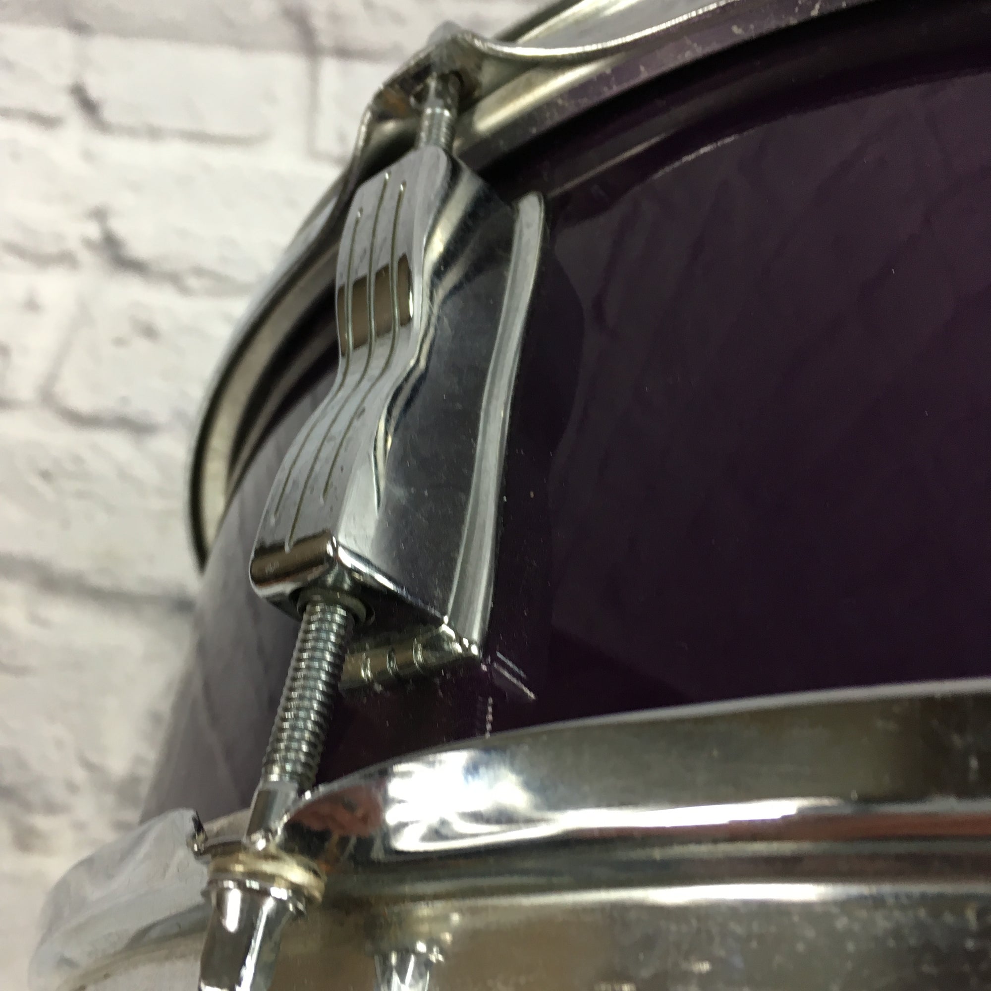 Vintage Ludwig 14 x 5 Keystone Snare Drum Rewrapped