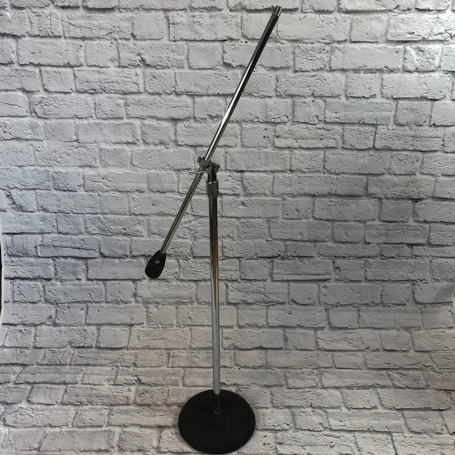 Microphone Boom Stand with Round Base and Counterweight