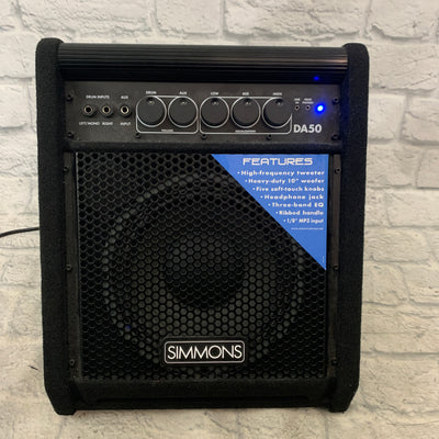 Simmons DA50 Electronic Drum Set Monitor - Evolution Music