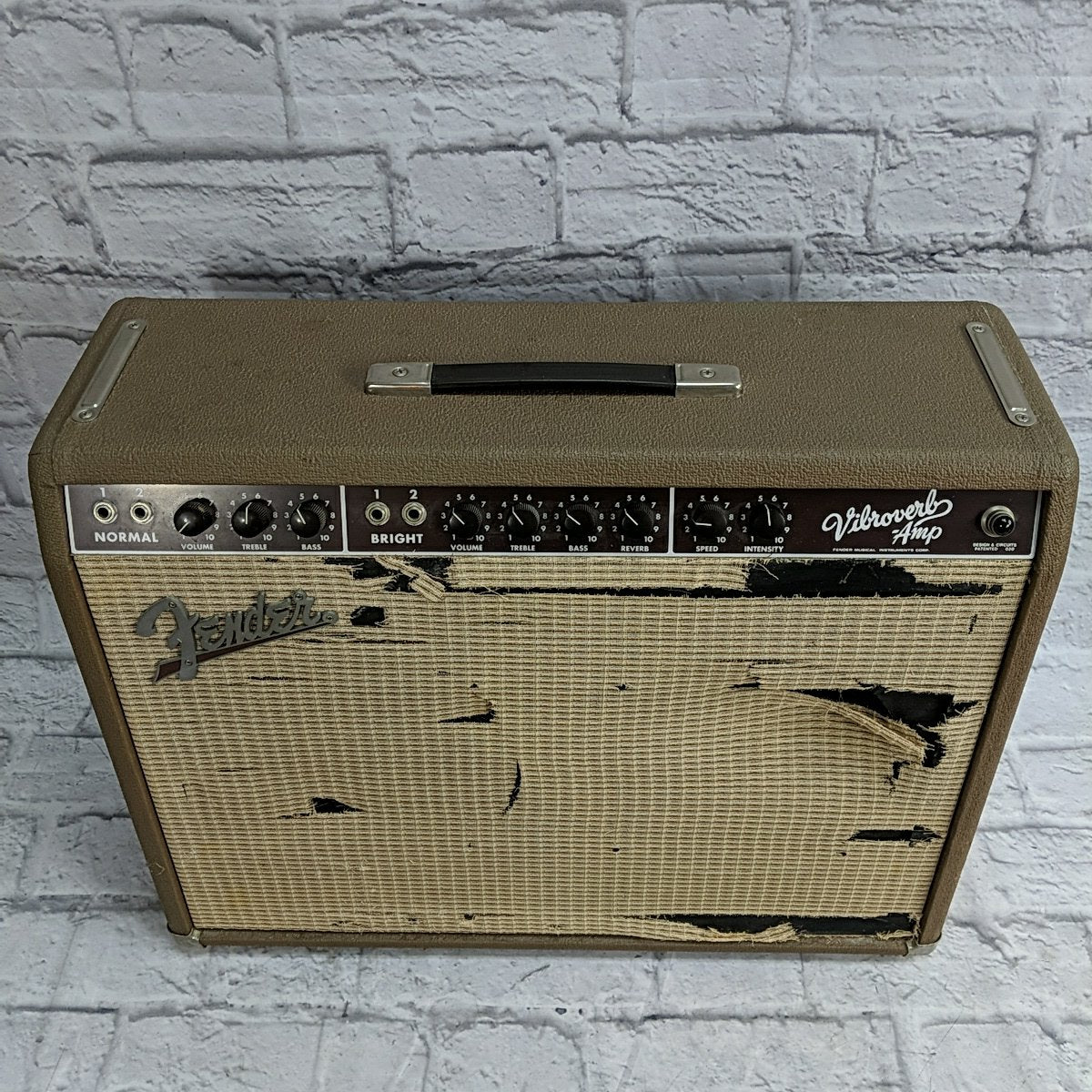 63 Spring Reverb Convolution Amp Fender 63 Vibroverb Reissue Tube Combo Amp - Evolution Music