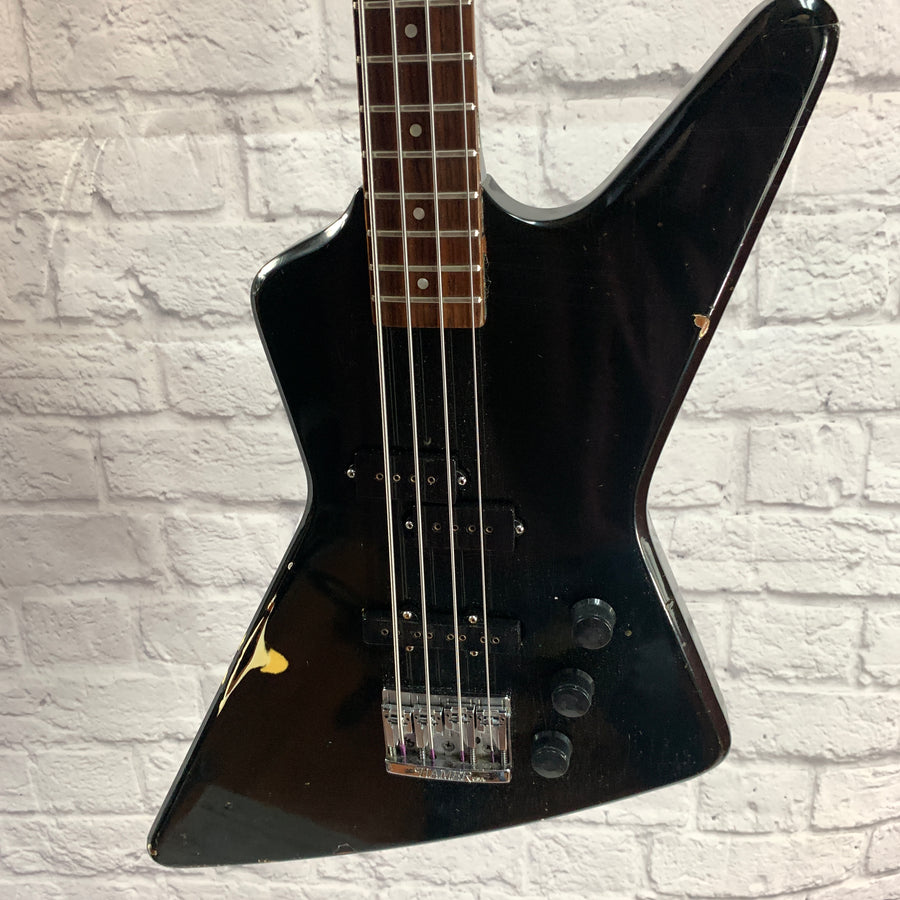 Vintage 1983 Hamer Blitz 4 String Bass Refinished Players Condition