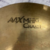 Sabian 18 AAX Metal Crash Cymbal AS IS CRACKED
