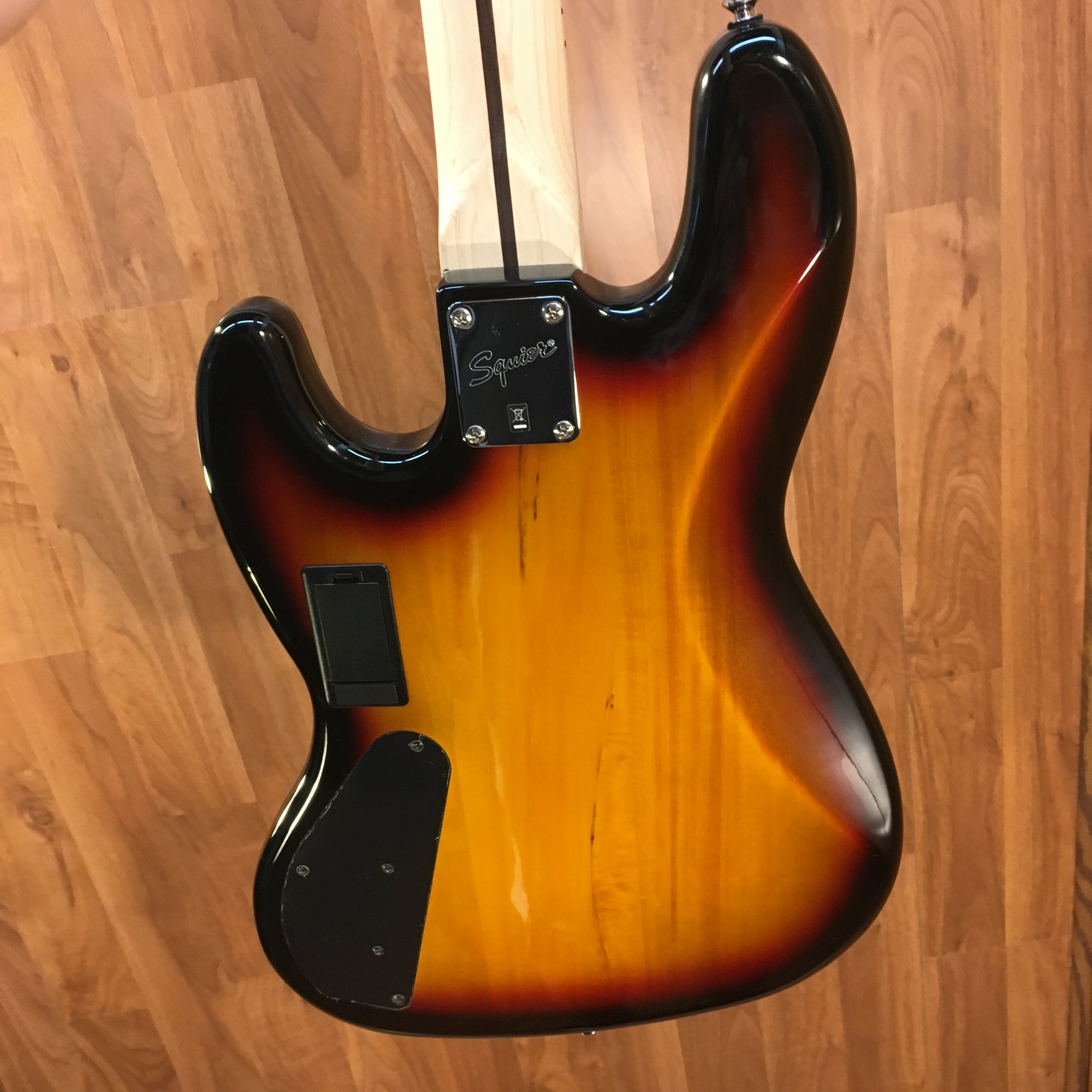 ベース squier Deluxe Jazz Bass Active Fender DISC Squier by Fender Deluxe Jazz Bass IV Active, Black at