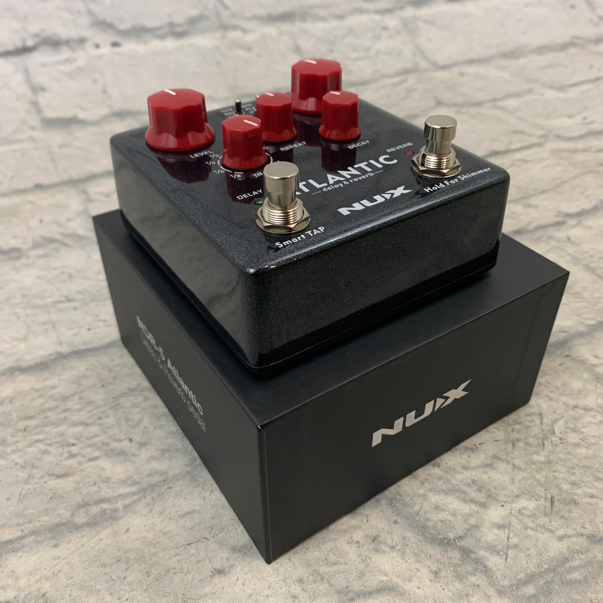 nux pedals atlantic NuX NDR-5 Atlantic Delay and Reverb Pedal