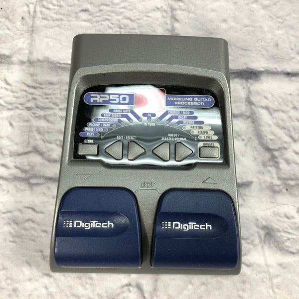 Digitech RP50 Multieffects Pedal - Evolution Music