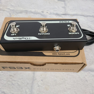 Digitech FS3X Foot Switch Footswitch w/ Box