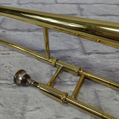 Hunter 6420L Bb Student Slide Trombone - Includes mouthpiece and hard case - Ready to play!