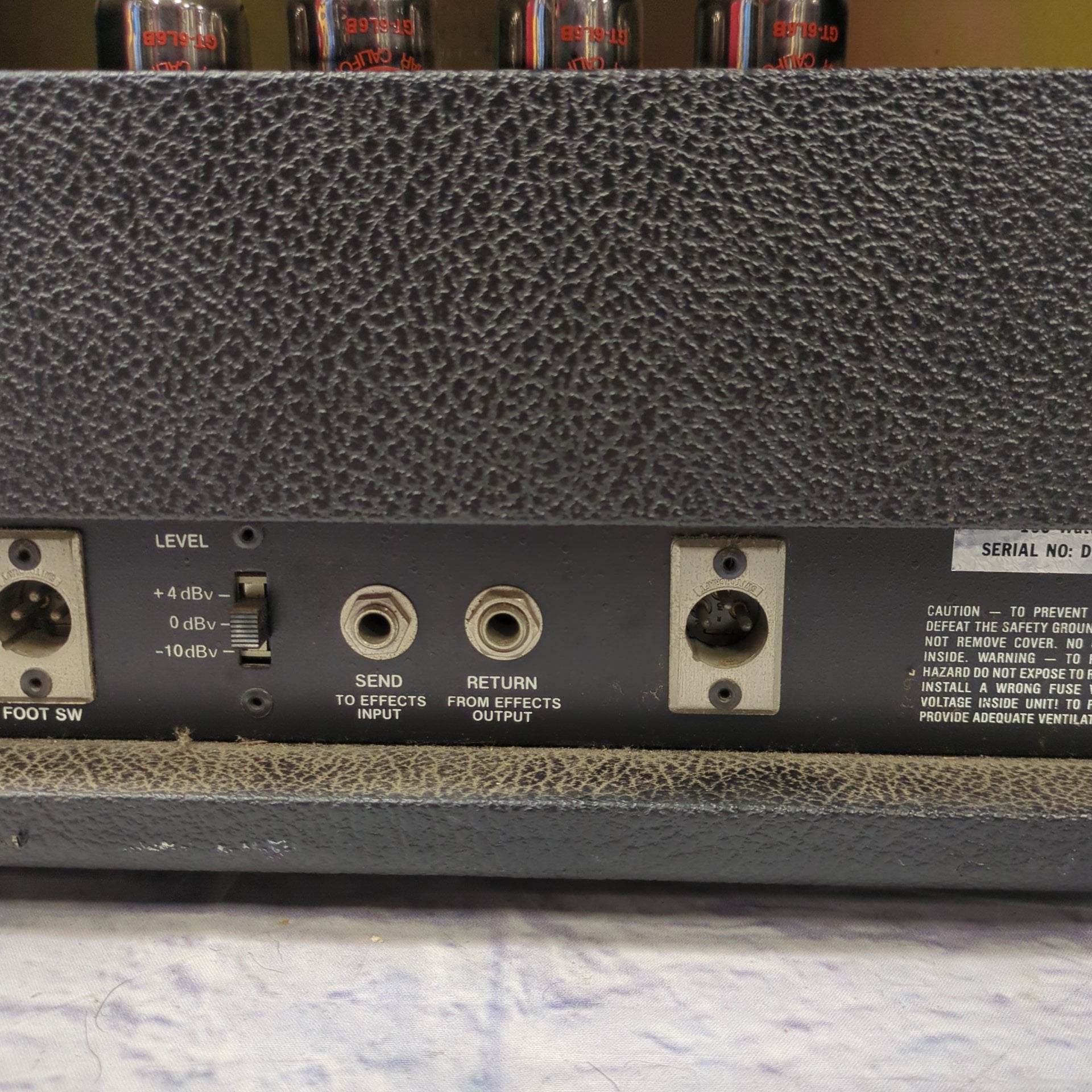 Carvin X100B Vintage 1980s Tube Guitar Amp Head