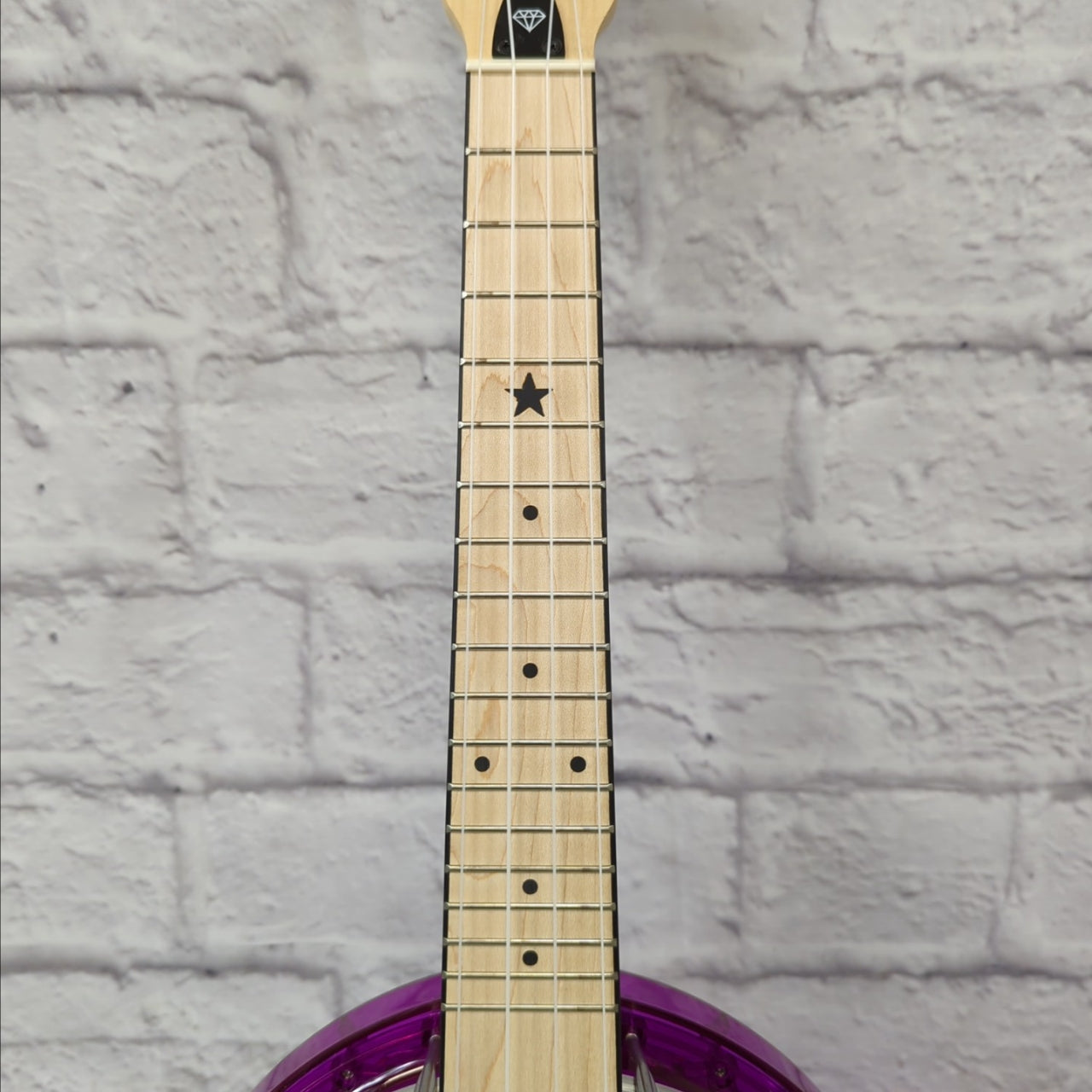 Gold Tone Little Gem Banjolele Purple Banjo Ukulele