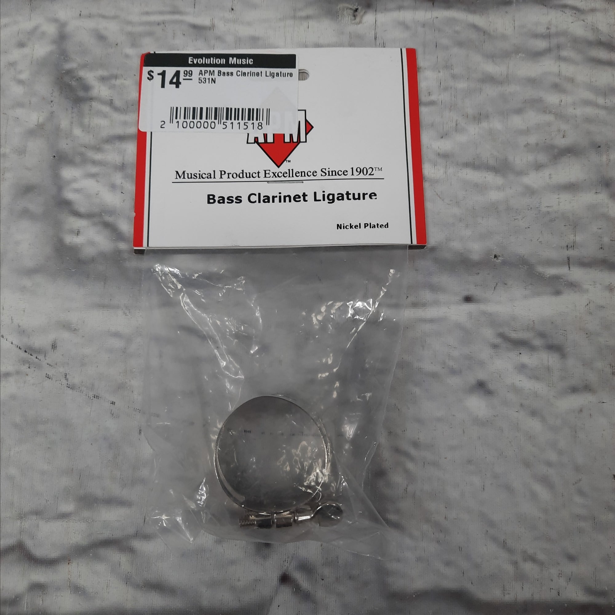 APM Bass Clarinet Ligature 531N