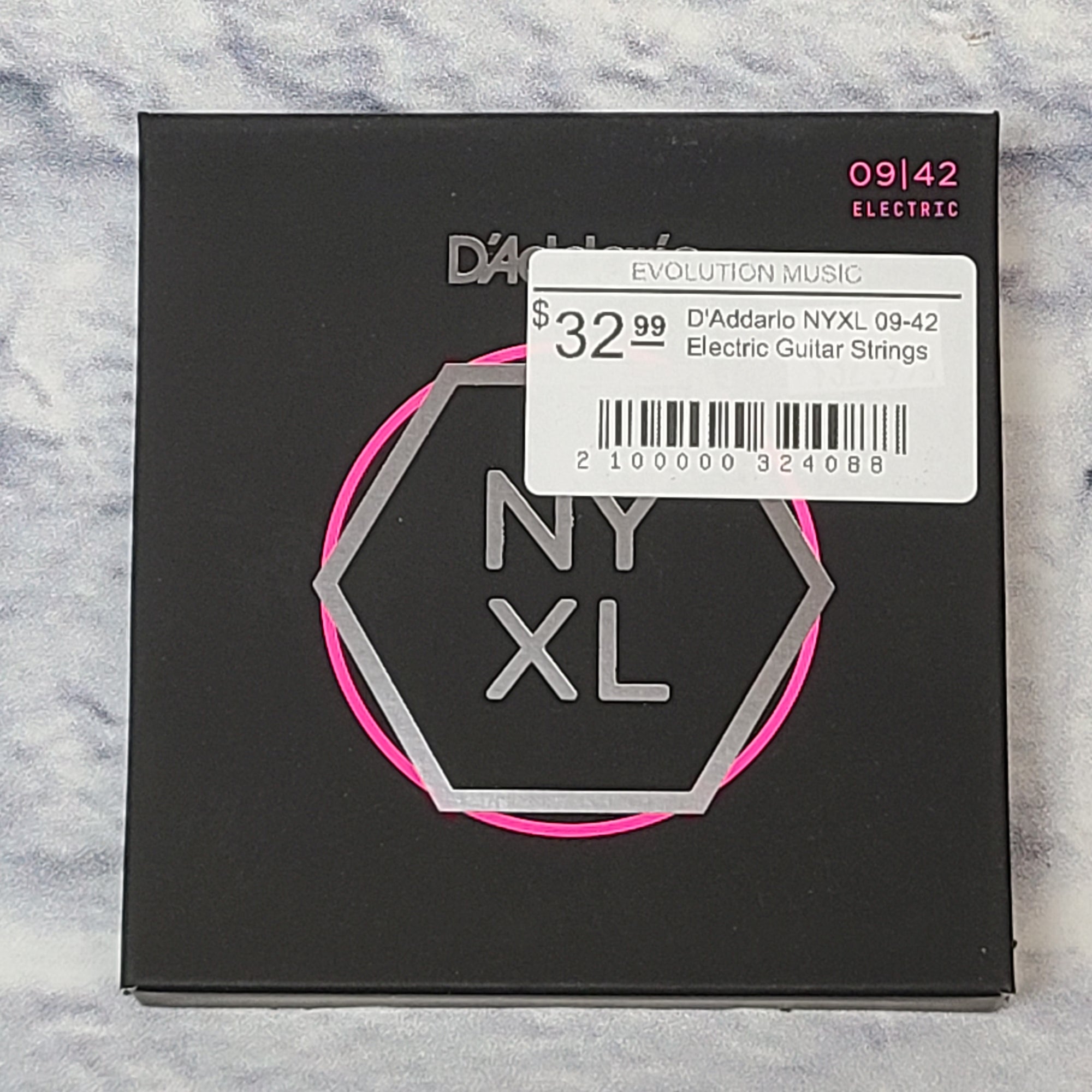 D'Addario NYXL 09-42 Electric Guitar Strings 3 Pack