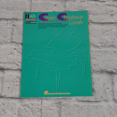 Hal Leonard Choice Christmas Carols Adult Piano Book