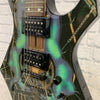 BC Rich Warlock Body Art Flesh Ring Electric Guitar