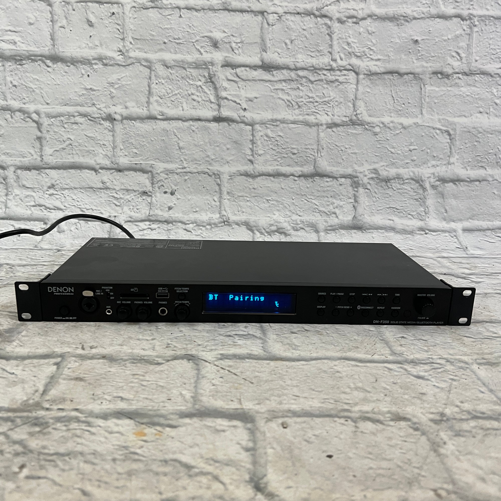 Denon DN-F350 Solid State Media Player / Bluetooth Rack Unit