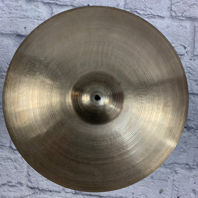 Vintage Zildjian 18 Ride Cymbal *Keyholing*