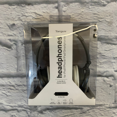 Targus Headphones w/ In-line Mic & Volume Control