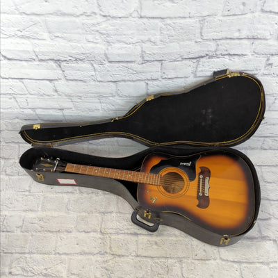 Vintage 1960s Framus Texan Sunburst Acoustic Guitar