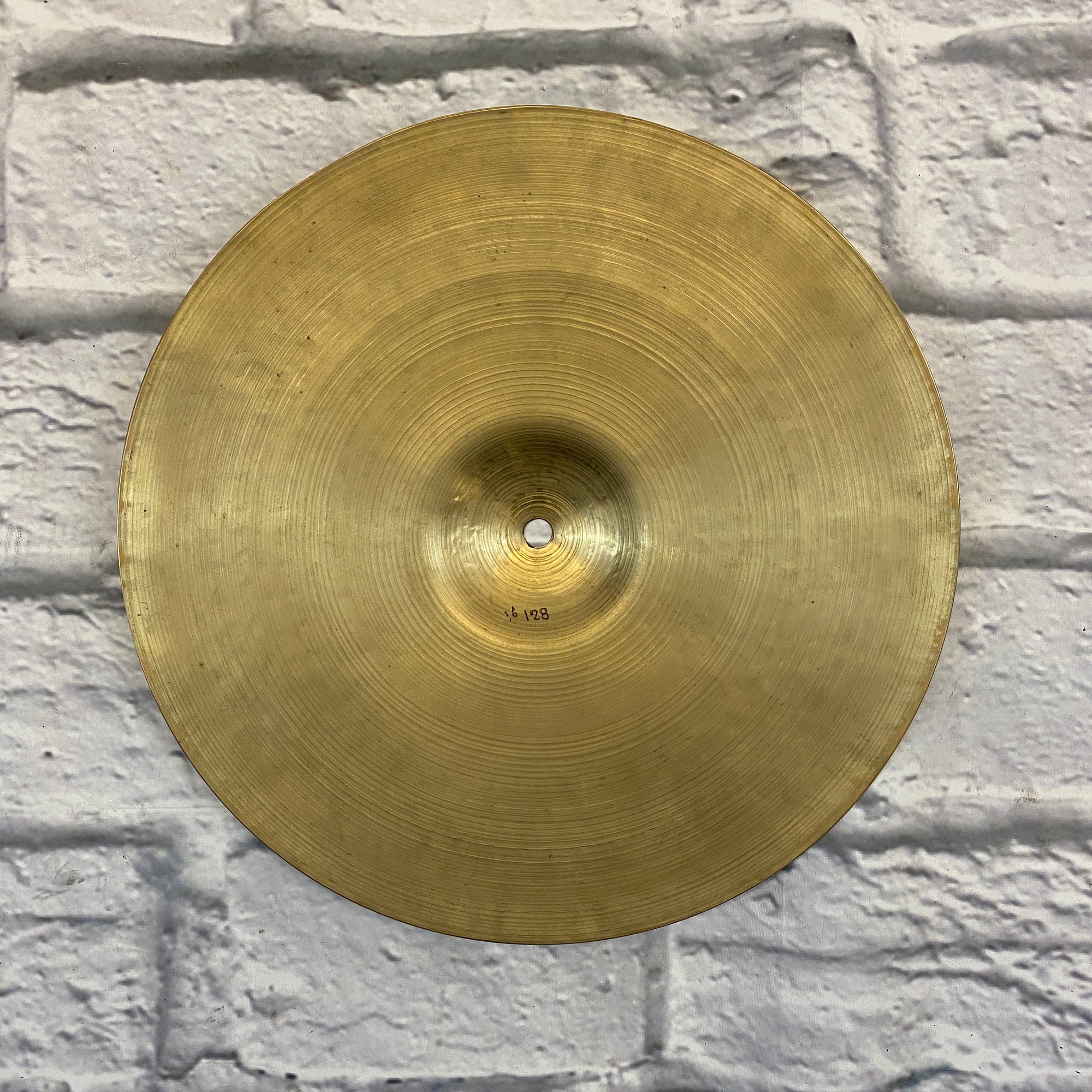Vintage Zilco 14in Hi Hat/Crash Cymbal