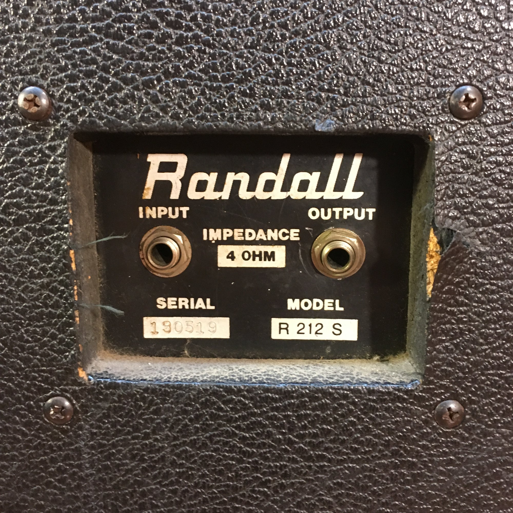1970's Randall R212S Guitar Cabinet
