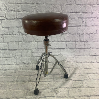 Unknown Leather Cushion Drum Throne