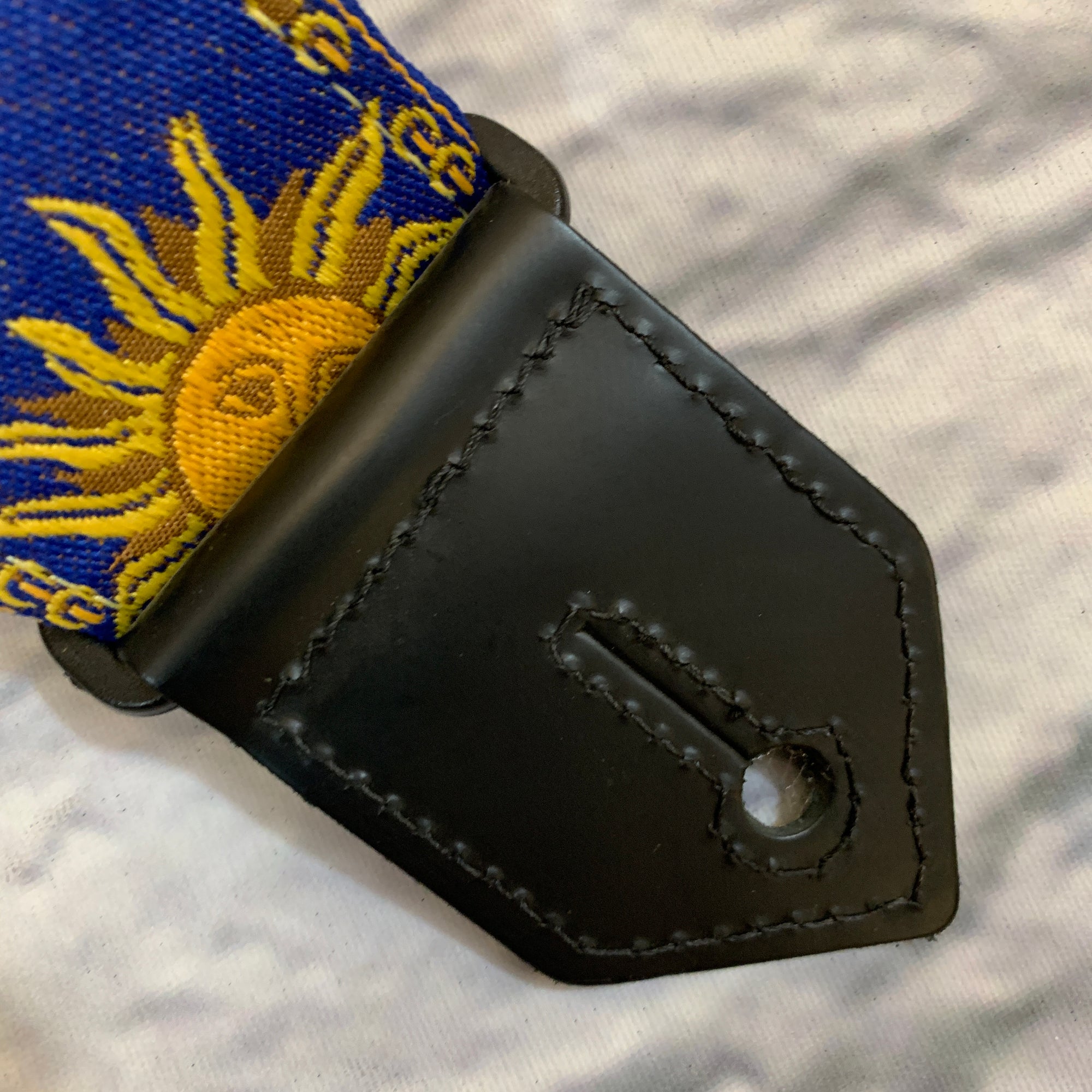 Levy's MPJG 2" Jacquard Weave Guitar Strap w/ Sun Pattern Blue