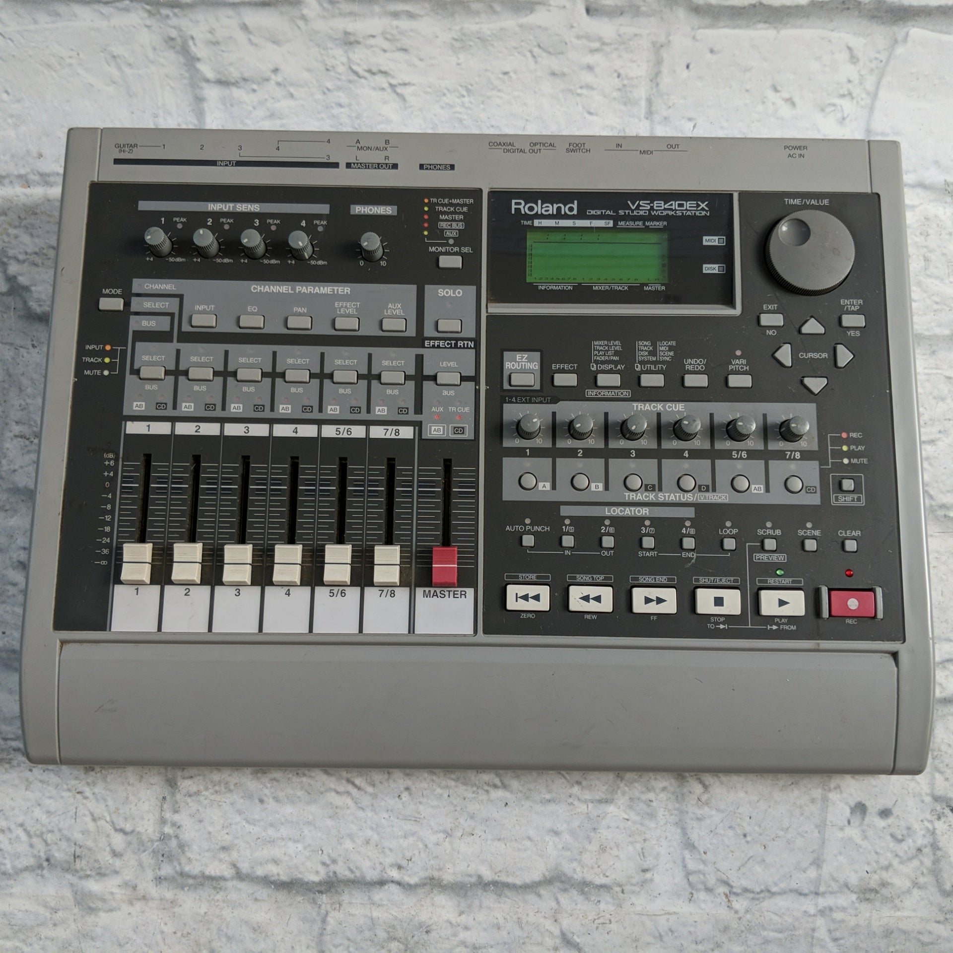 Roland VS-840 デジタルスタジオワークステーション Roland VS 840 Digital Studio Workstation With Ac100v Cable
