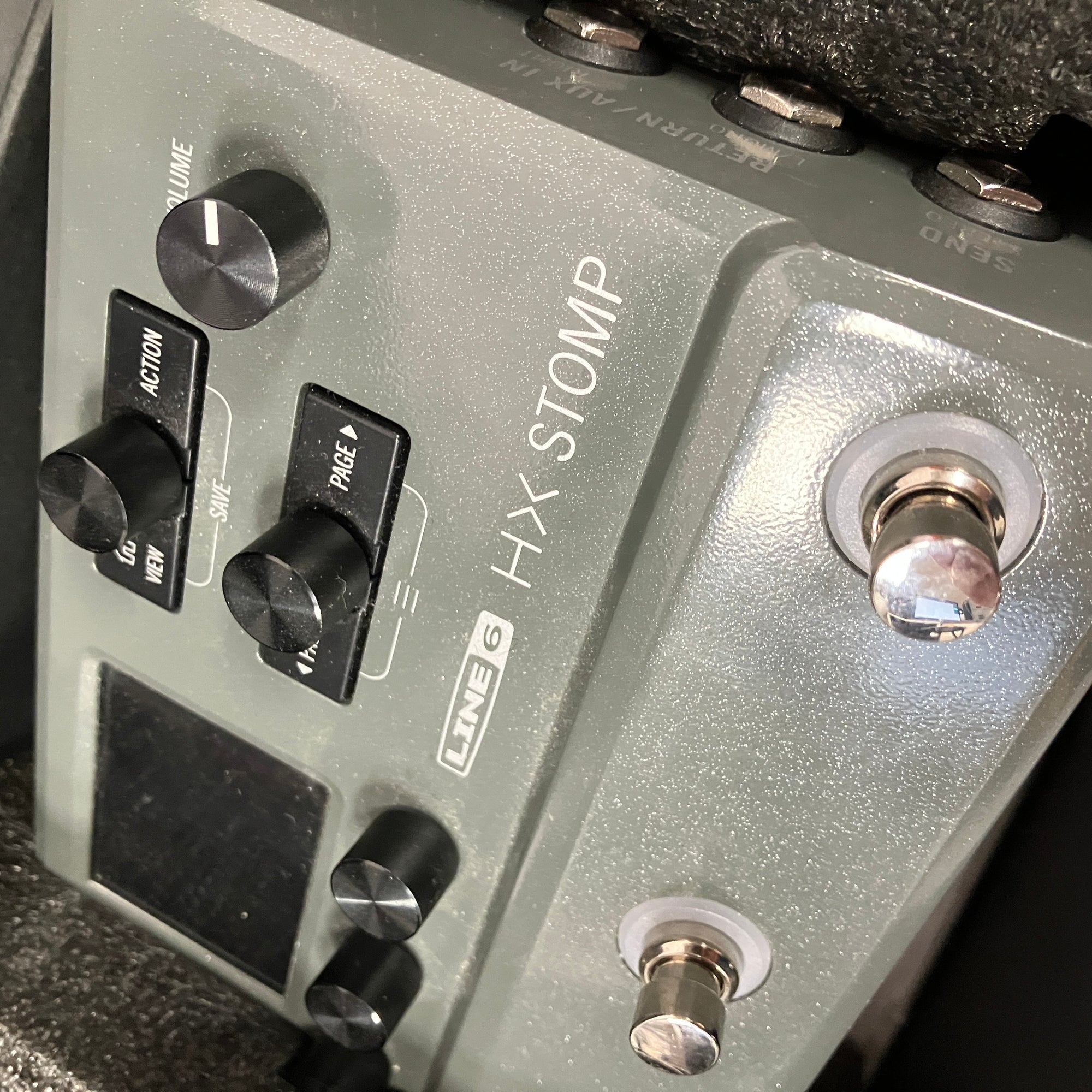 HX Stomp FrontAux - Pedalnetics