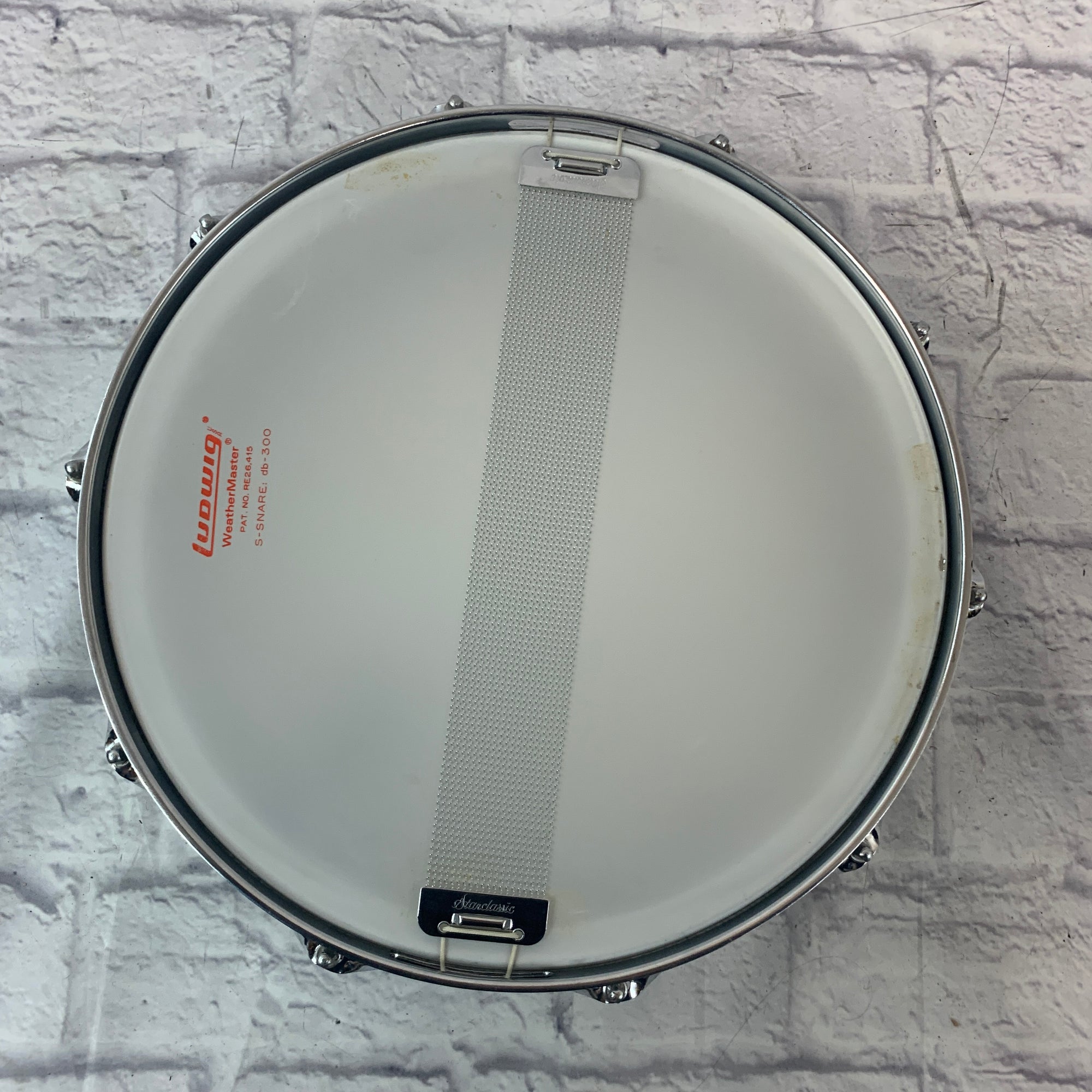 Ludwig 14x5.5 Supraphonic Chrome over Aluminum Snare