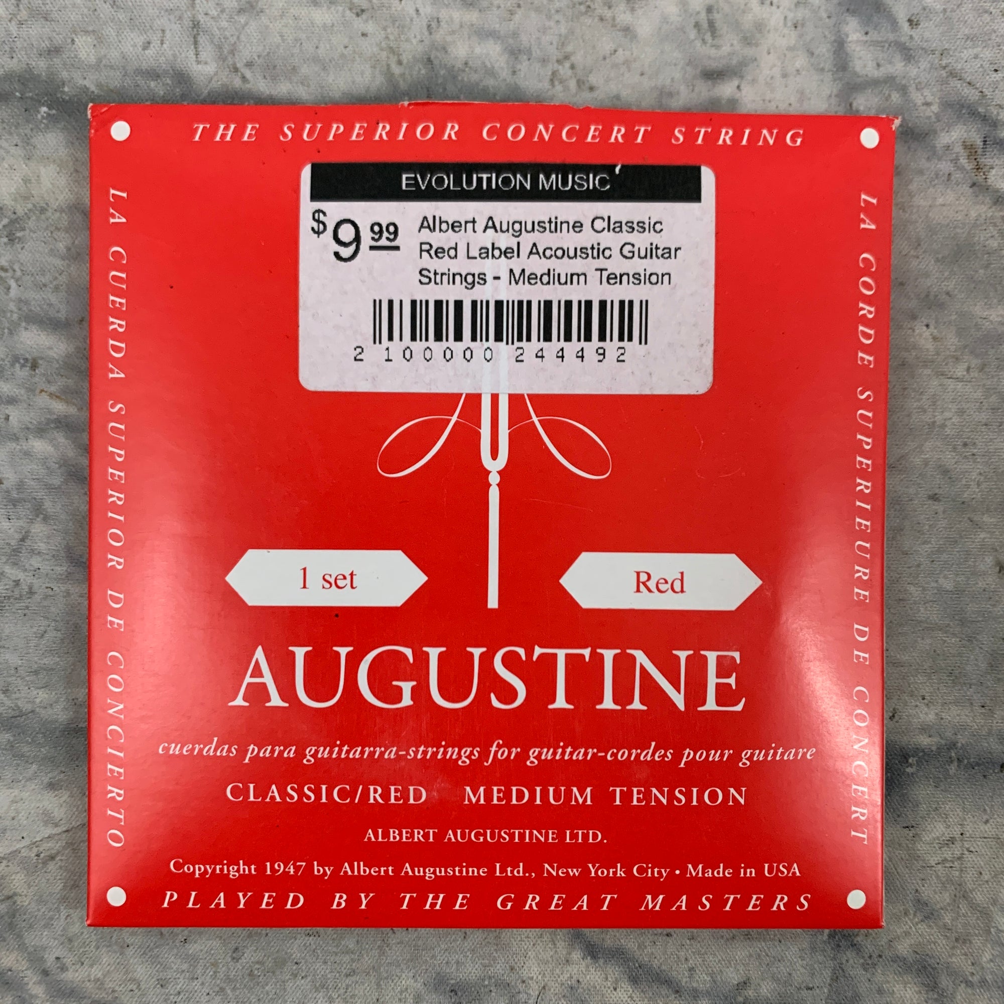 Cordes Guit. Classique Augustine Red - SET