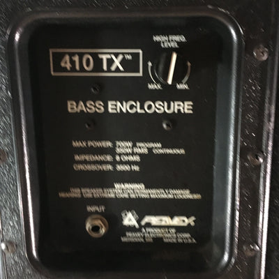 Peavey 410 TX Bass Cabinet