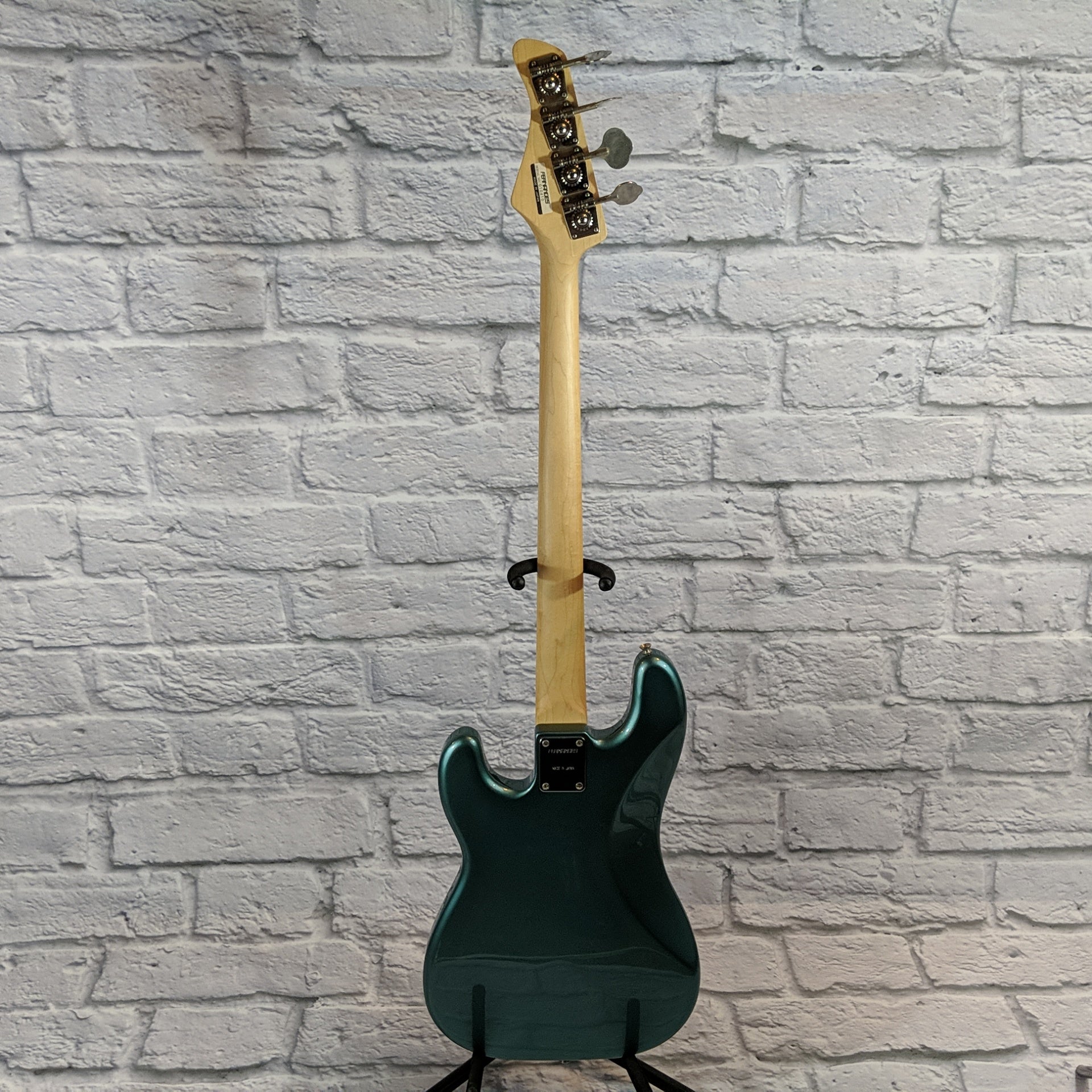 1990's Fernandes 4-String Bass Metallic Blue MIJ w/ Ibanez Hardshell Case
