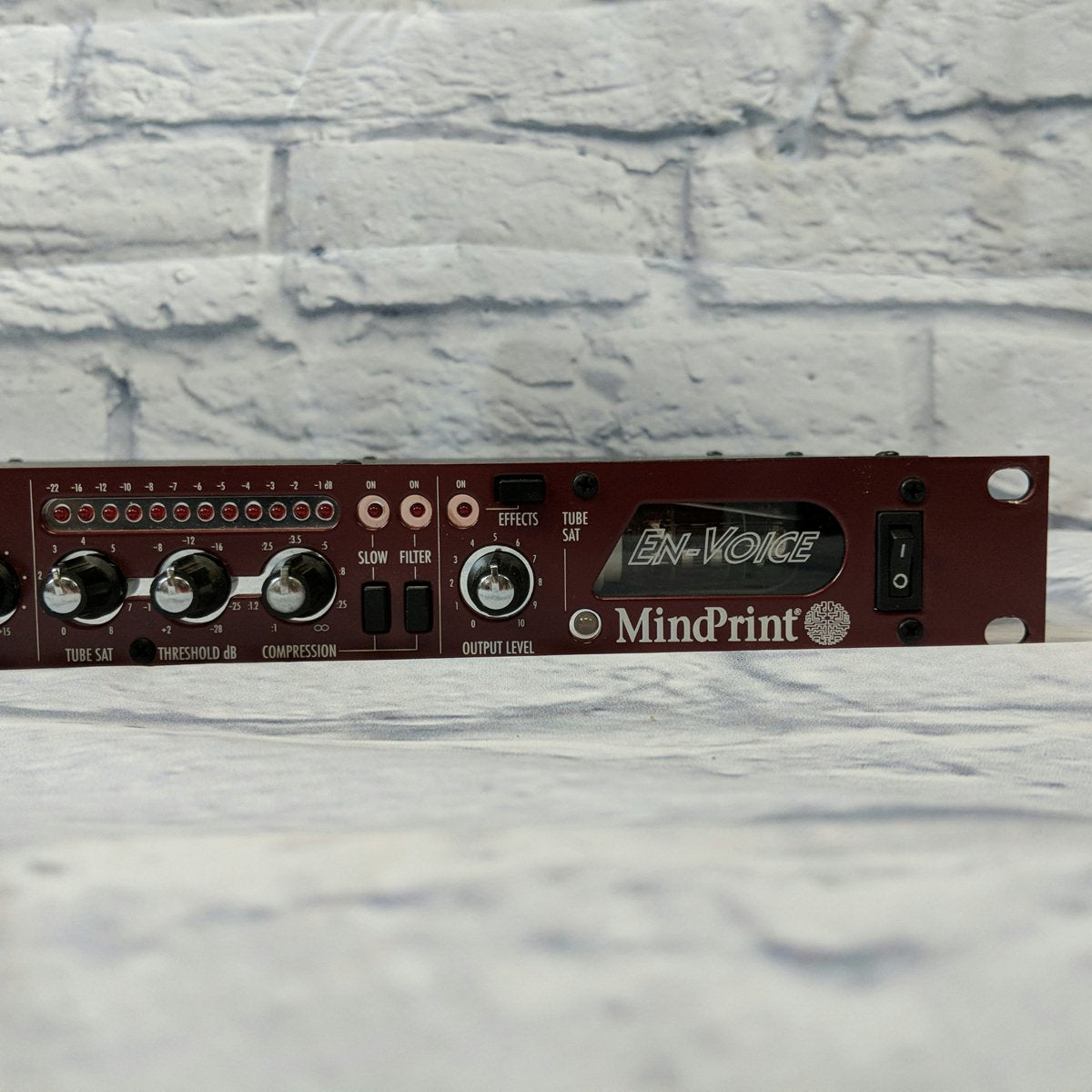 MindPrint En-Voice Class-A Tube Powered Microphone/Instrument Rack Preamp