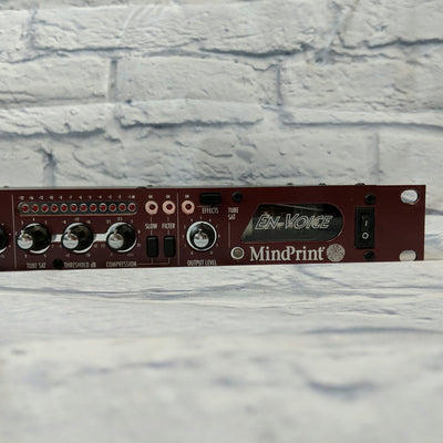 MindPrint En-Voice Class-A Tube Powered Microphone/Instrument Rack Preamp