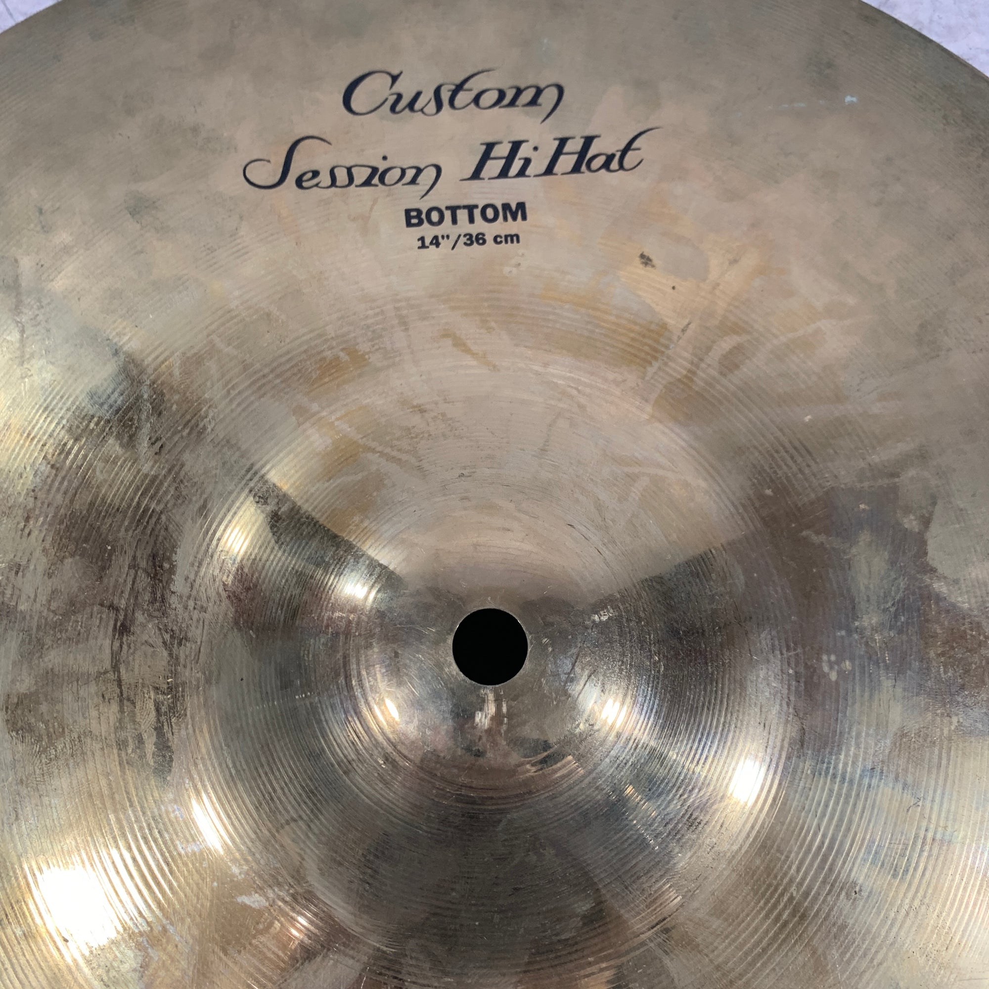 Zildjian K Custom Session 14 Inch Hi Hat Cymbal Pair - Evolution Music