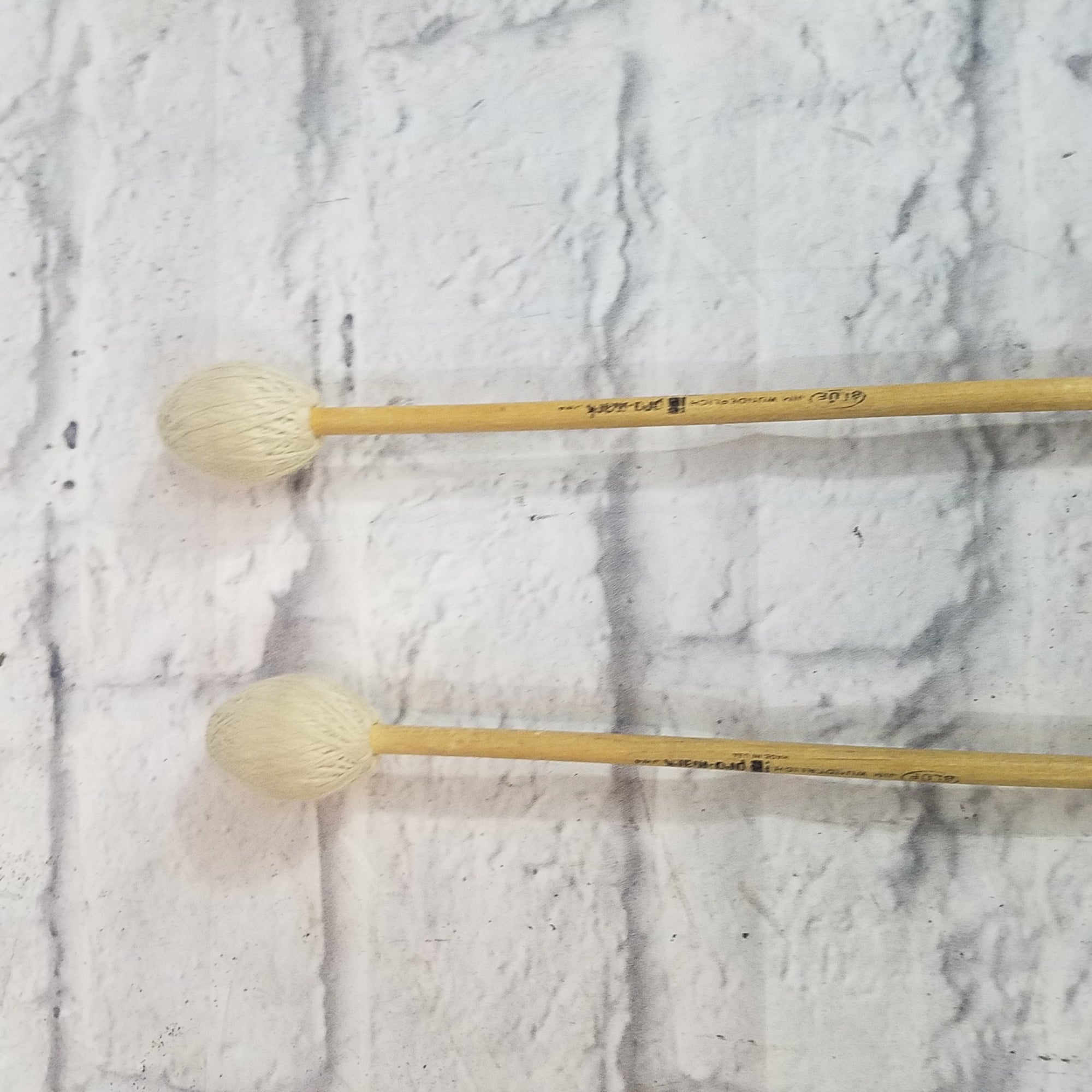 Promark JW4 Jim Wunderlich Series Medium Hard Marimba Mallets w/ Birch Handles