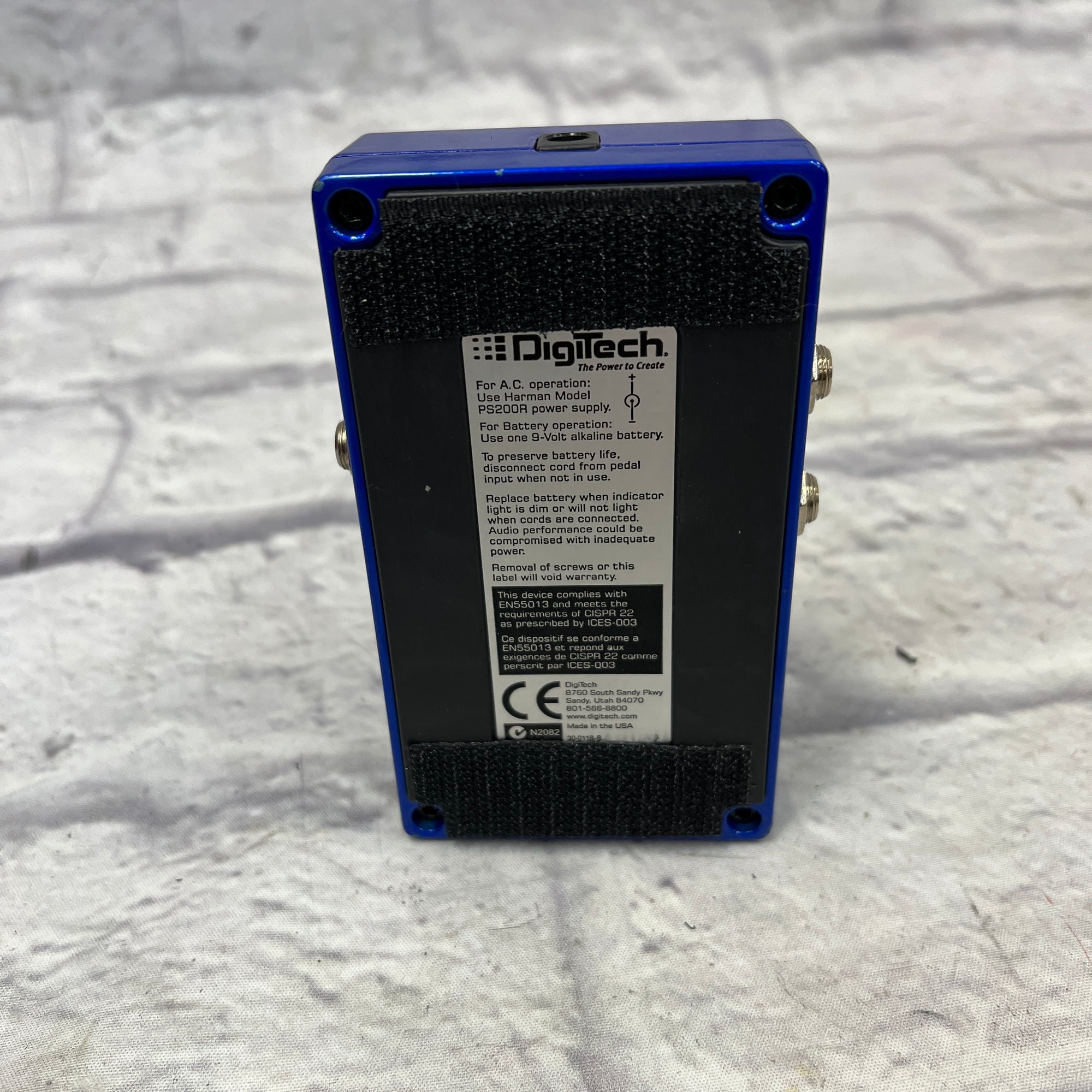 Digitech Screamin' Blues Overdrive Pedal