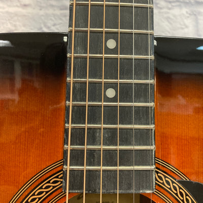 Johnson JG620S Acoustic Guitar (Sunburst)