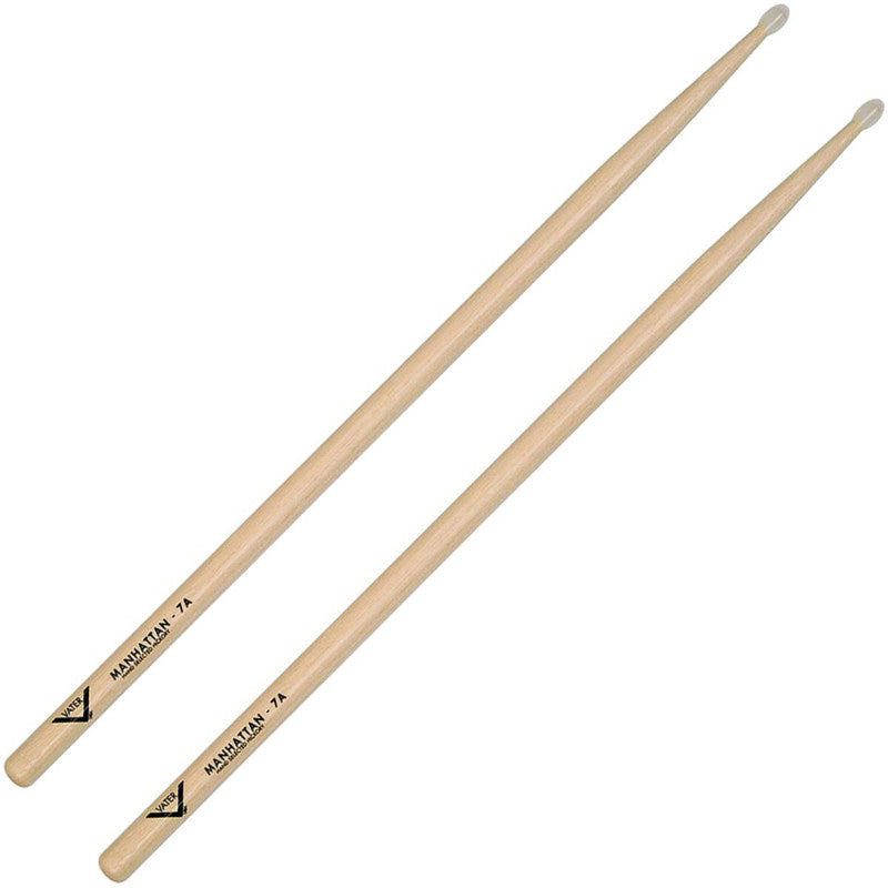 Vater Percussion 7A Drumsticks, Nylon Tip