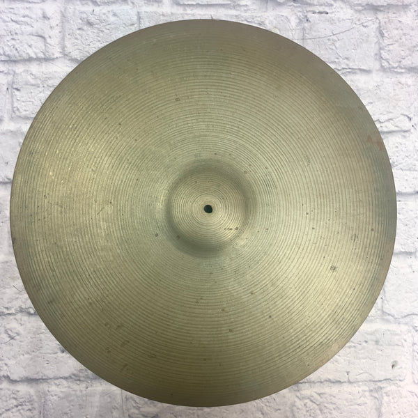 Vintage Paiste Stambul 22 Ride Cymbal Keyhole Evolution Music