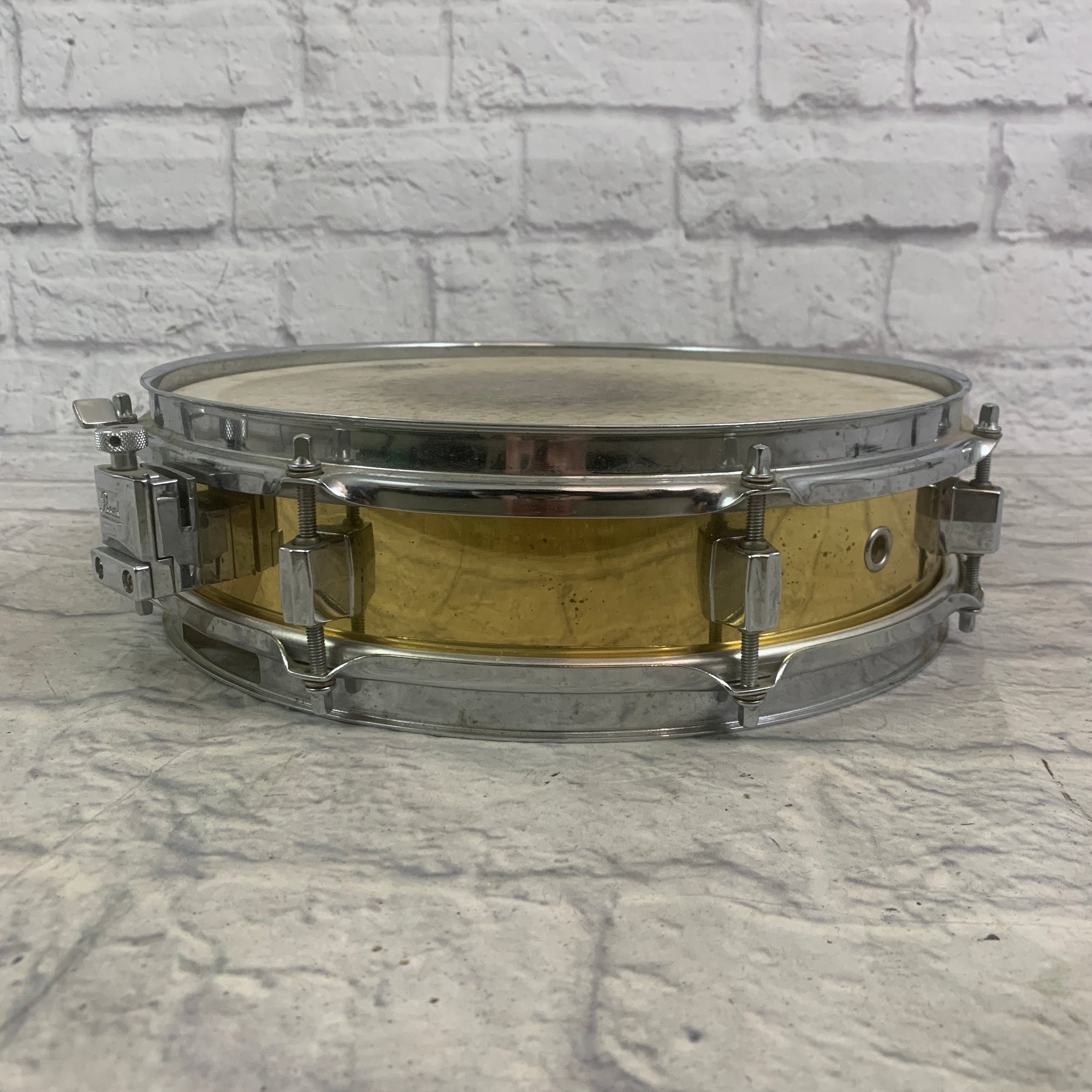 Pearl 3.5x14 Brass Piccolo Snare Drum